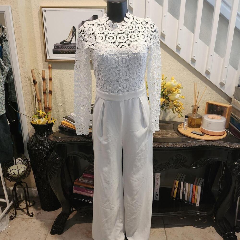 Sugar Lips lace jumpsuit size S - Picture 2 of 6